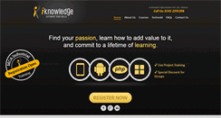 Desktop Screenshot of iknowledgeacademy.com